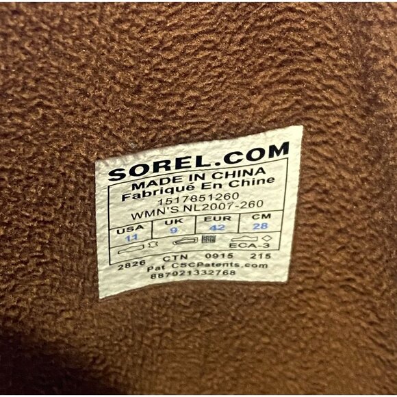 Original SOREL SLIMPACK W11 Tall Equestrian Riding Boot Brown Waterproof RARE - Picture 7 of 15